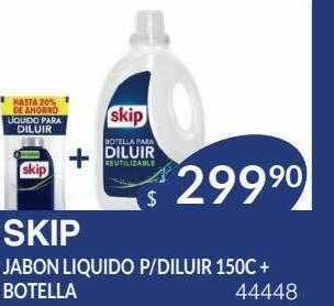 Masivos Skip jabon liquido p diluir oferta