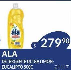 Masivos Ala detergente ultra limon-eucalipto oferta