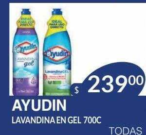 Masivos Ayudin lavandina en gel oferta