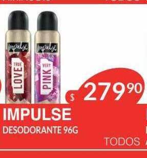 Masivos Impulse desodorante oferta