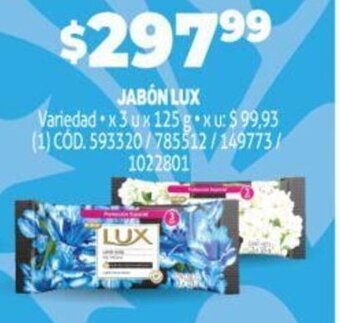 Makro Jabón Lux oferta