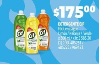 Makro Detergente Cif oferta