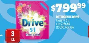 Makro Detergente Drive oferta