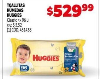 Makro Toallitas Húmedas Huggies oferta