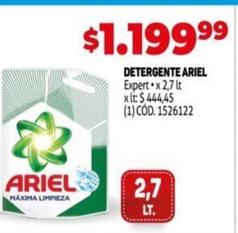 Makro Detergente Ariel oferta