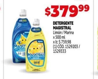 Makro Detergente Magistral oferta