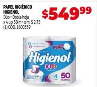 Makro Papel Higiénico Higienol oferta