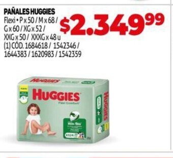 Makro Pañales Huggies oferta