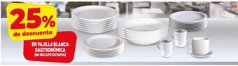 Makro En Vajilla Blanca Gastronómica oferta