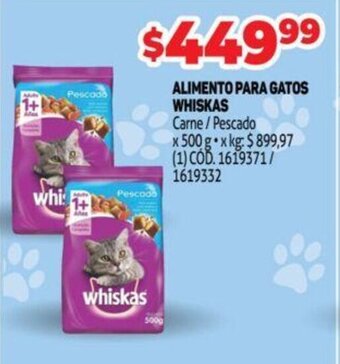 Makro Alimento Para Gatos Whiskas oferta