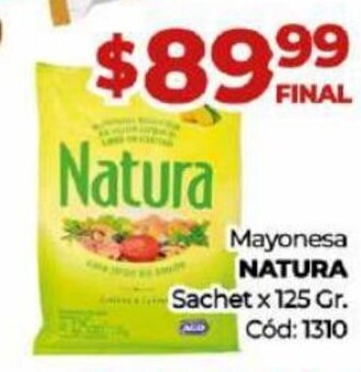 Mayonesa Natura