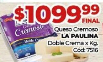 Diarco Queso Cremoso La Paulina oferta