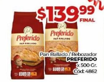 Diarco Pan Rallado/Rebozador Preferido oferta