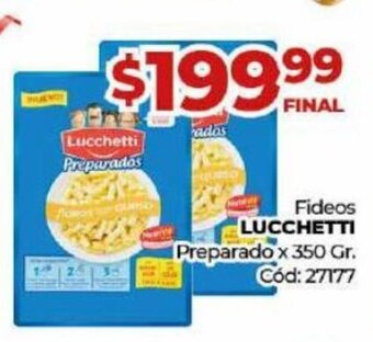Diarco Fideos Lucchetti oferta
