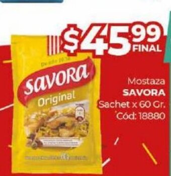 Diarco Mostaza Savora oferta