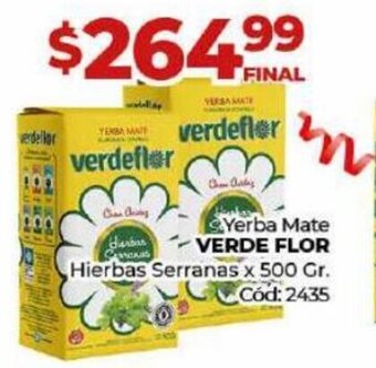 Diarco Yerba Mate Verde Flor oferta