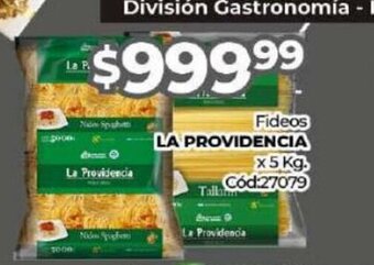 Diarco Fideos La Providencia oferta