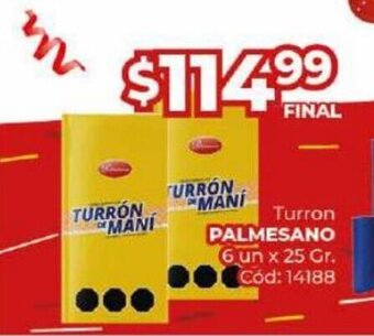 Diarco Turrón Palmesano oferta