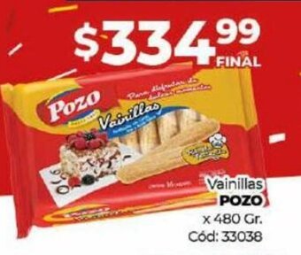 Diarco Vainillas Pozo oferta