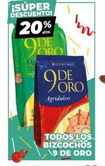 Diarco Todos Los Bizcochos 9 De Oro oferta