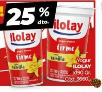 Diarco Yogur Ilolay oferta