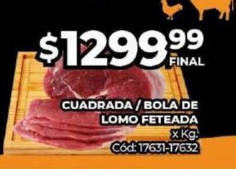 Diarco Cuadrada/ Bola De Lomo Feteada oferta