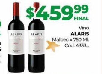 Diarco Vino Alaris oferta