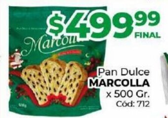 Diarco Pan Dulce Marcolla oferta