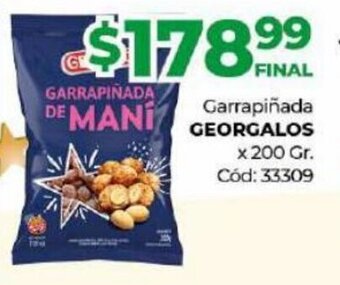 Diarco Garrapiñada Georgalos oferta