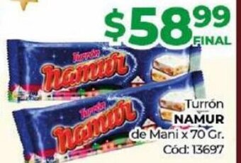 Diarco Turrón Namur oferta