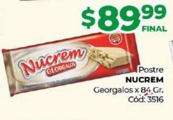Diarco Postre Nucrem oferta