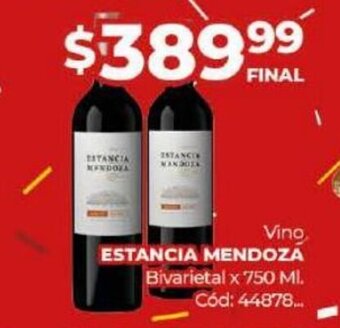 Diarco Vino Estancia Mendoza oferta