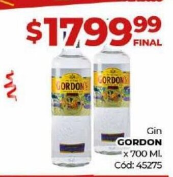 Diarco Gin Gordon oferta