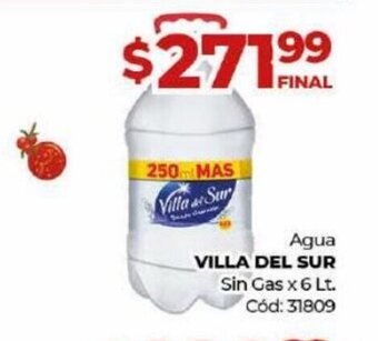 Diarco Agua Villa Del Sur oferta