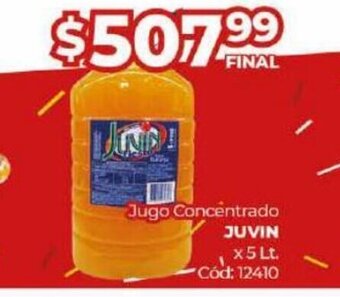 Diarco Jugo Concentrado Juvin oferta