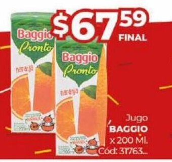 Diarco Jugo Baggio oferta