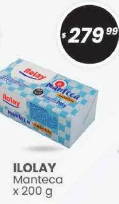 Arcoiris Supermercados Ilolay manteca oferta