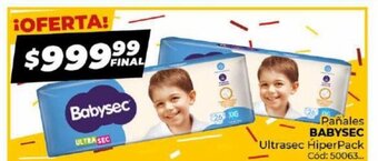 Diarco Pañales Babysec oferta