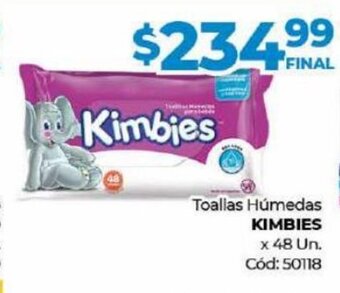 Diarco Toallas Húmedas Kimbies oferta