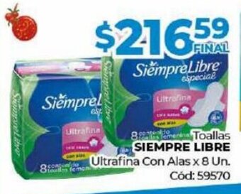 Diarco Toallas Siempre Libre oferta