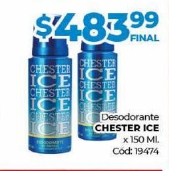 Diarco Desodorante Chester Ice oferta