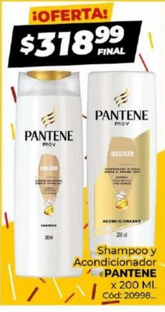 Diarco Shampoo y Acondicionador Pantene oferta