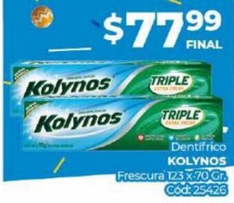 Diarco Dentifrico Kolynos oferta