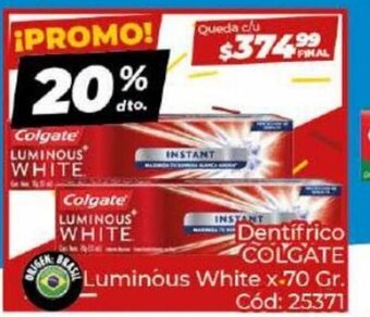 Diarco Dentifrico Colgate oferta