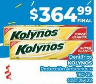 Diarco Dentifrico Kolynos oferta