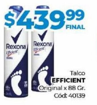 Diarco Talco Efficient oferta