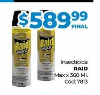 Diarco Insecticida Raid oferta
