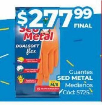 Diarco Guantes Sed Metal oferta