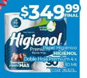 Diarco Papel Higiénico Higienol oferta