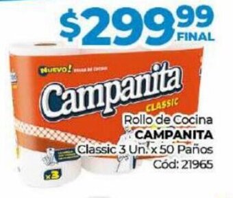 Diarco Rollo de Cocina Campanita oferta